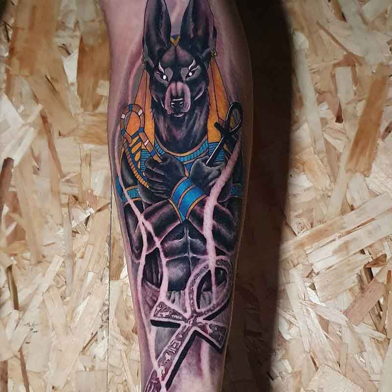 Egyptian Anubis Tattoo 1