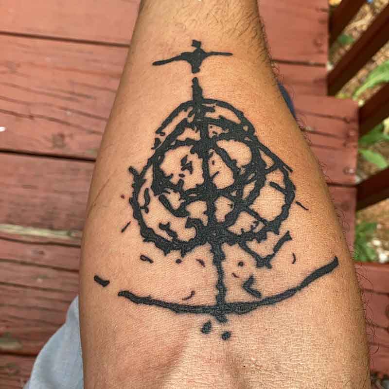 Elden Ring Symbol Tattoo 14