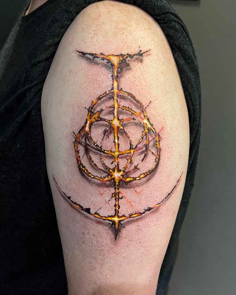 Elden Ring Symbol Tattoo 15