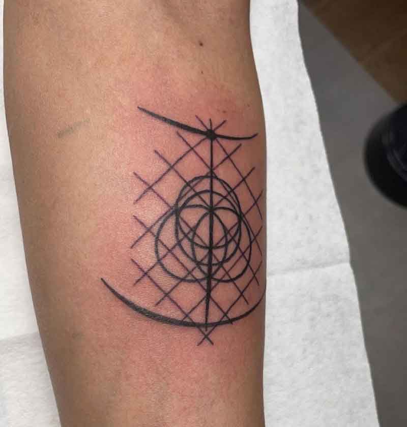 Elden Ring Symbol Tattoo 6