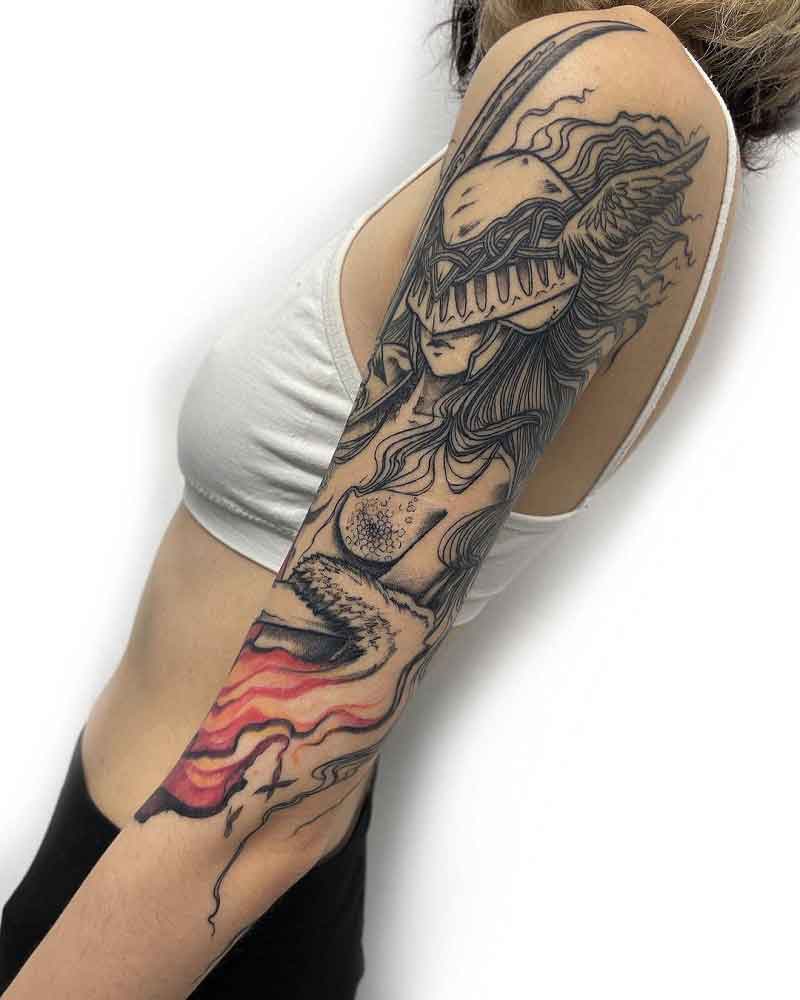 Elden Ring Tattoo Sleeve 12