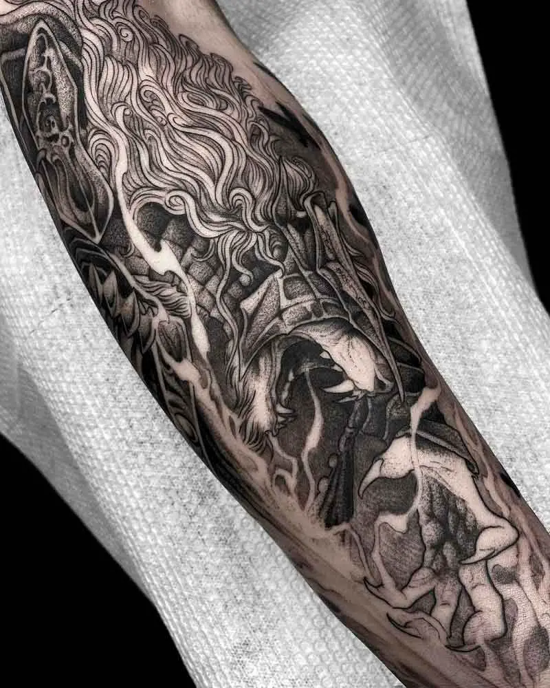 Elden Ring Tattoo Sleeve 6