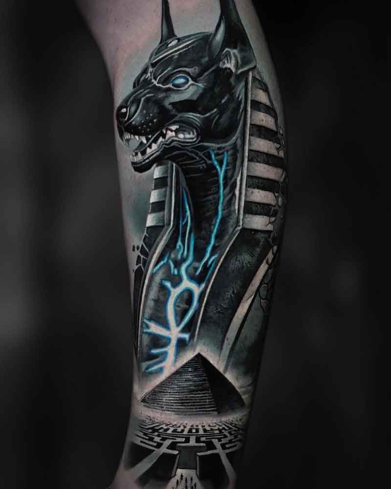 Evil Anubis Tattoo 3