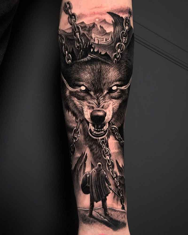 Fenrir Tattoo Meaning 3