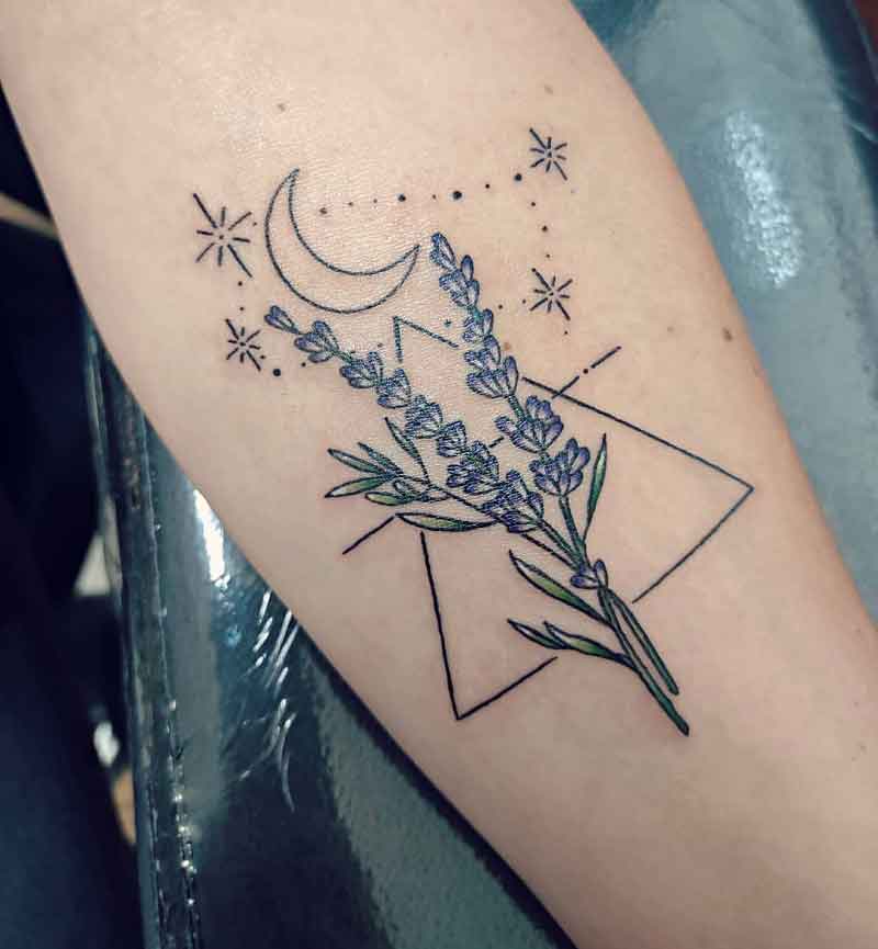 Gemini Birth Flower Tattoo 2