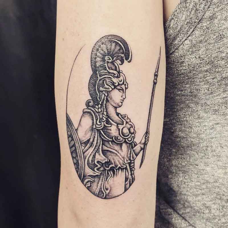 Greek God Of War Tattoo 2