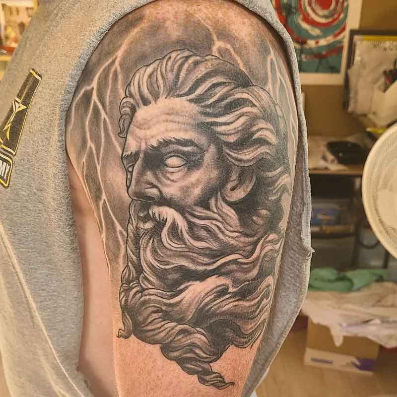 Greek Gods Zeus Tattoo 1