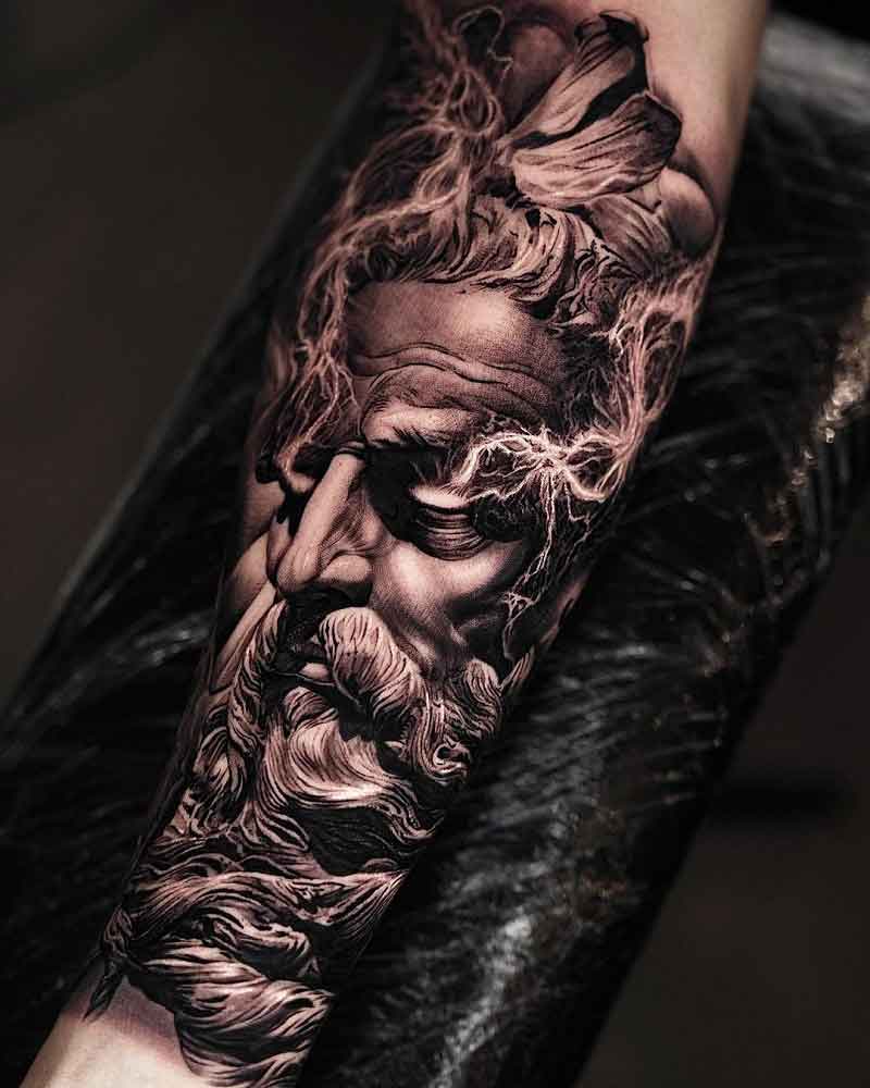 Greek Gods Zeus Tattoo 2