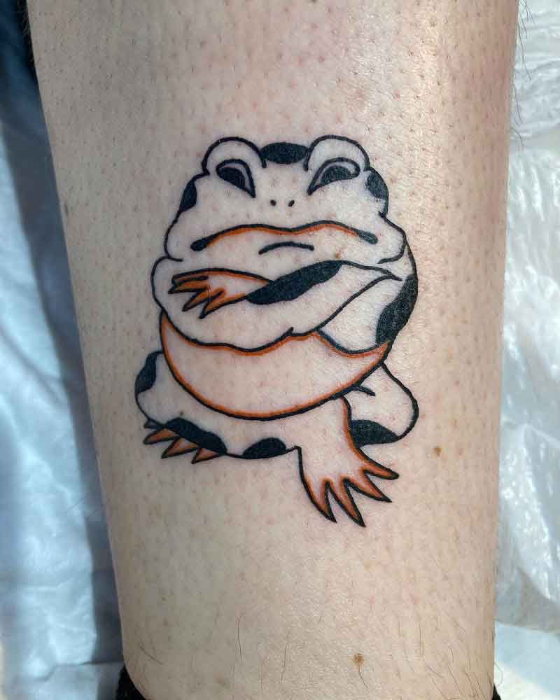Japanese Frog Tattoo Flash 6