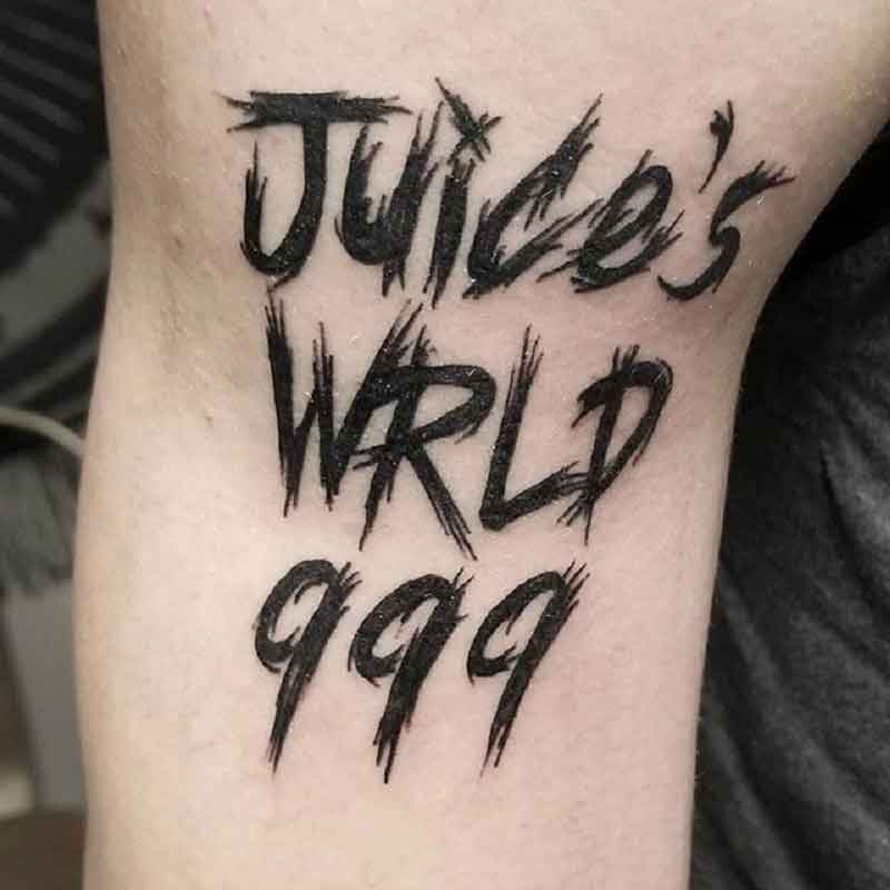 Juice Wrld Tattoos 999 1