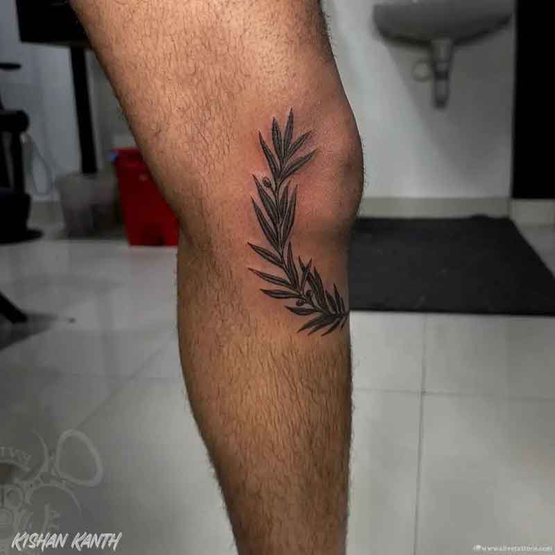 Knee Tattoo Ideas 3