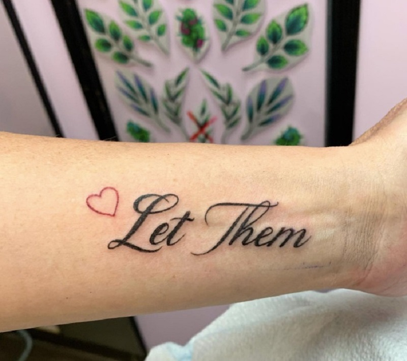 Let Them Tattoo Fonts 2