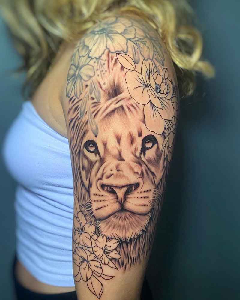 Lion Tattoo Realism 2