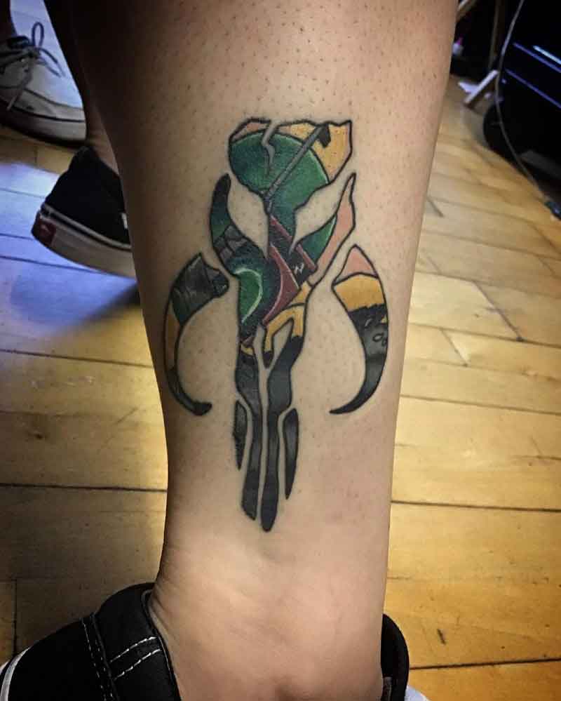 Mandalorian Symbol Tattoo 1