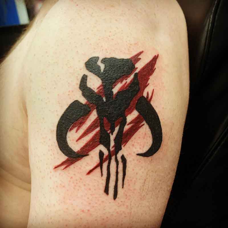 Mandalorian Symbol Tattoo 5