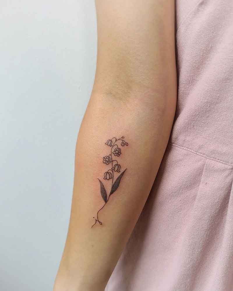 May Birth Flower Tattoo 5