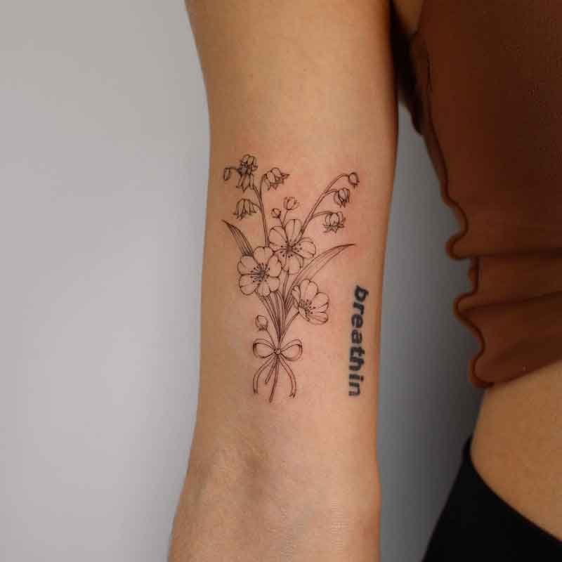 May Birth Flower Tattoo Ideas 2