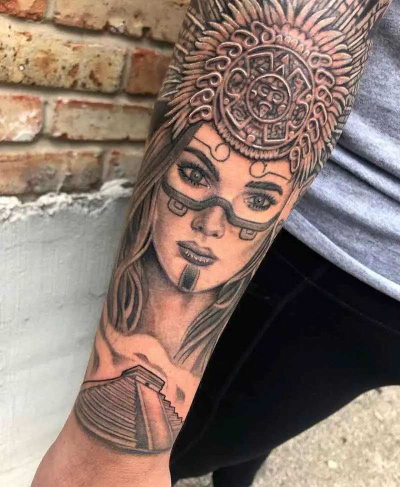 Meaningful Aztec Tattoos 2