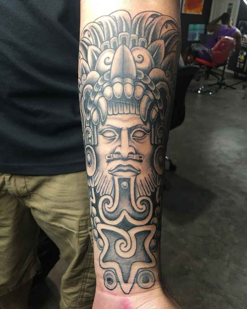 Mexican Aztec Tattoo 1