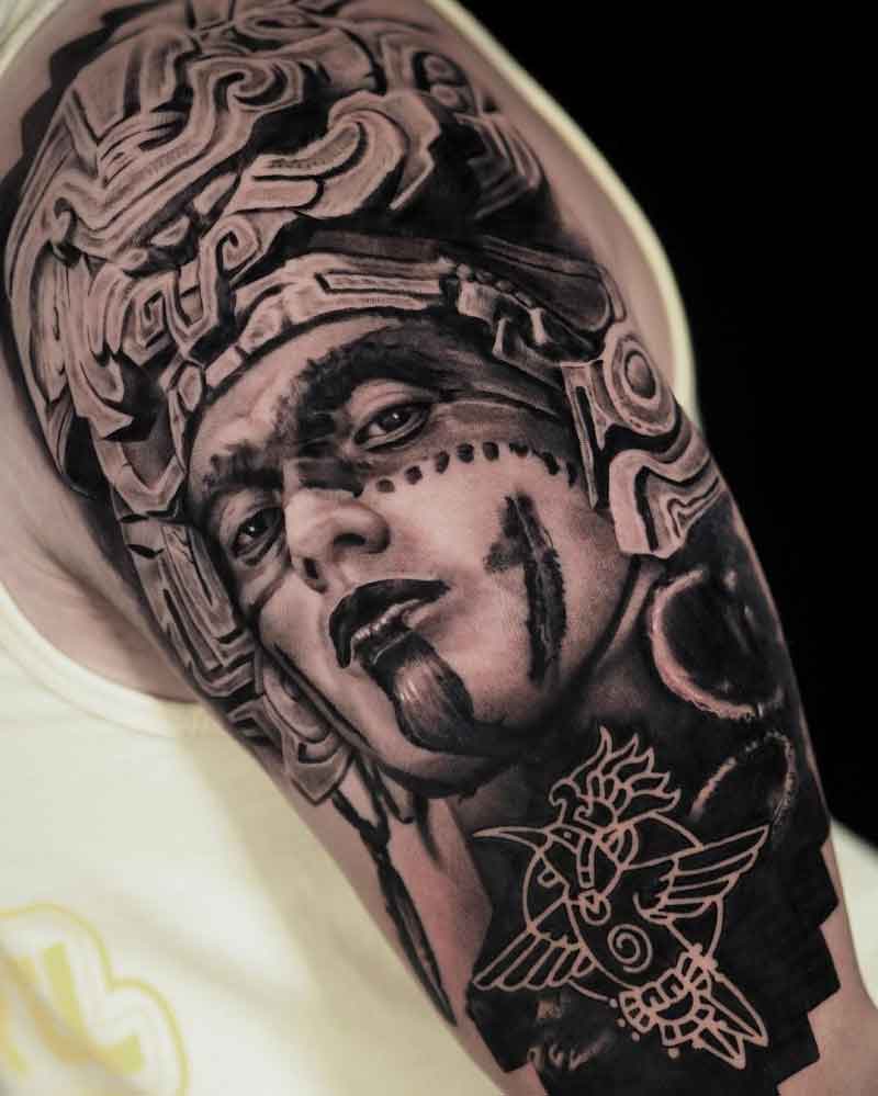 Mexican Aztec Tattoo 3