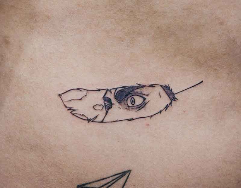 Minimalist Attack On Titan Tattoo 5