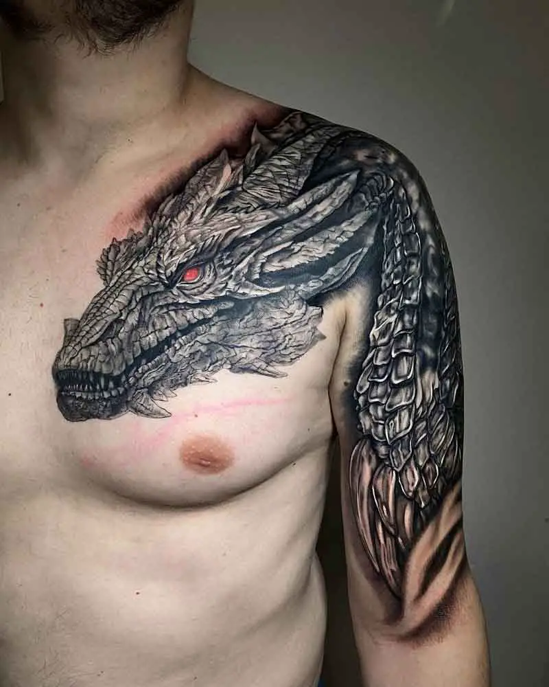 Realism Dragon Tattoos 1