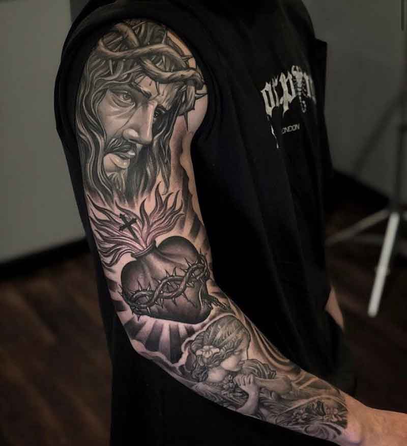 Realism Tattoo Sleeve 1