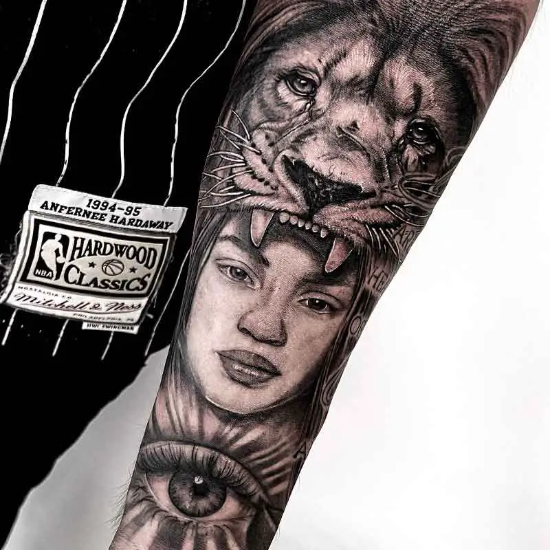Realism Tattoo Sleeve 2