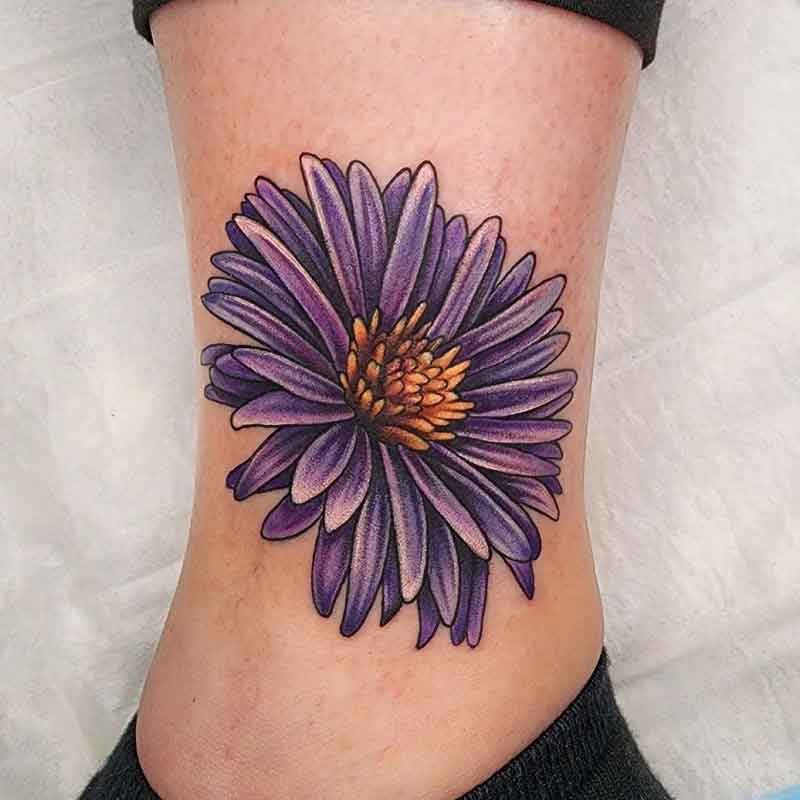 September Birth Month Flower Tattoos 4