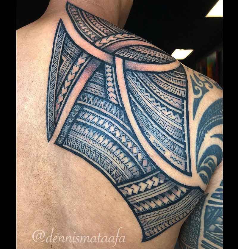 Shoulder Blade Tattoos For Men 3