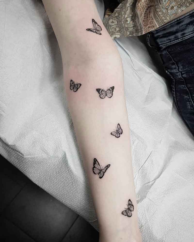 Small Butterfly Tattoos On Hand 2