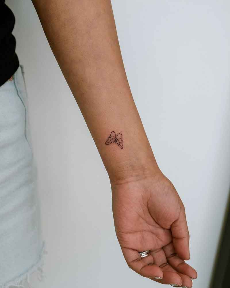 Small Butterfly Tattoos On Wrist 3