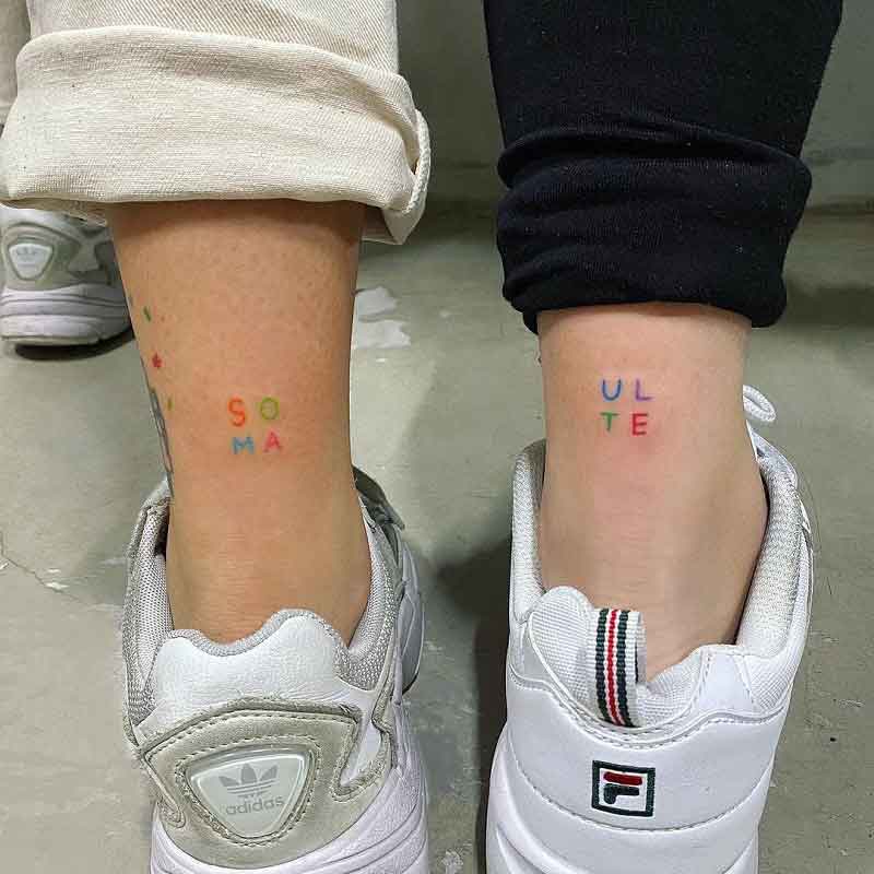 Soulmate Loyalty Couple Tattoos 1