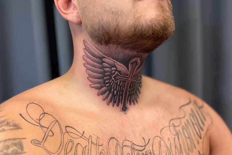 Throat Tattoo Ideas 3