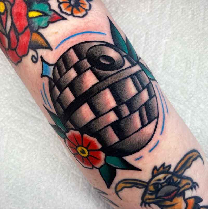 Traditional Elbow Tattoos 3