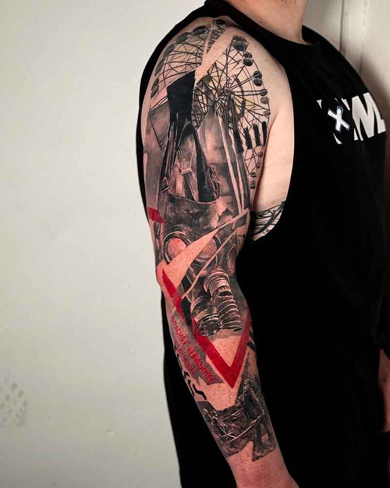 Trash Polka Tattoo Sleeve 5