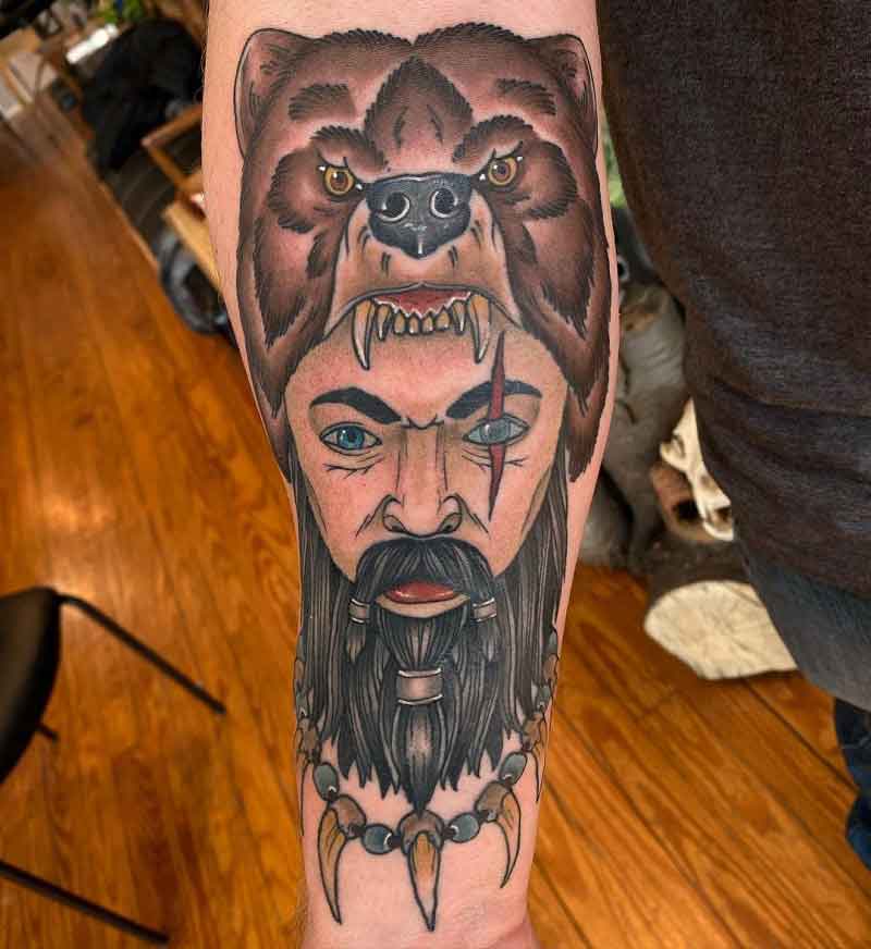 Viking Berserker Tattoo 1