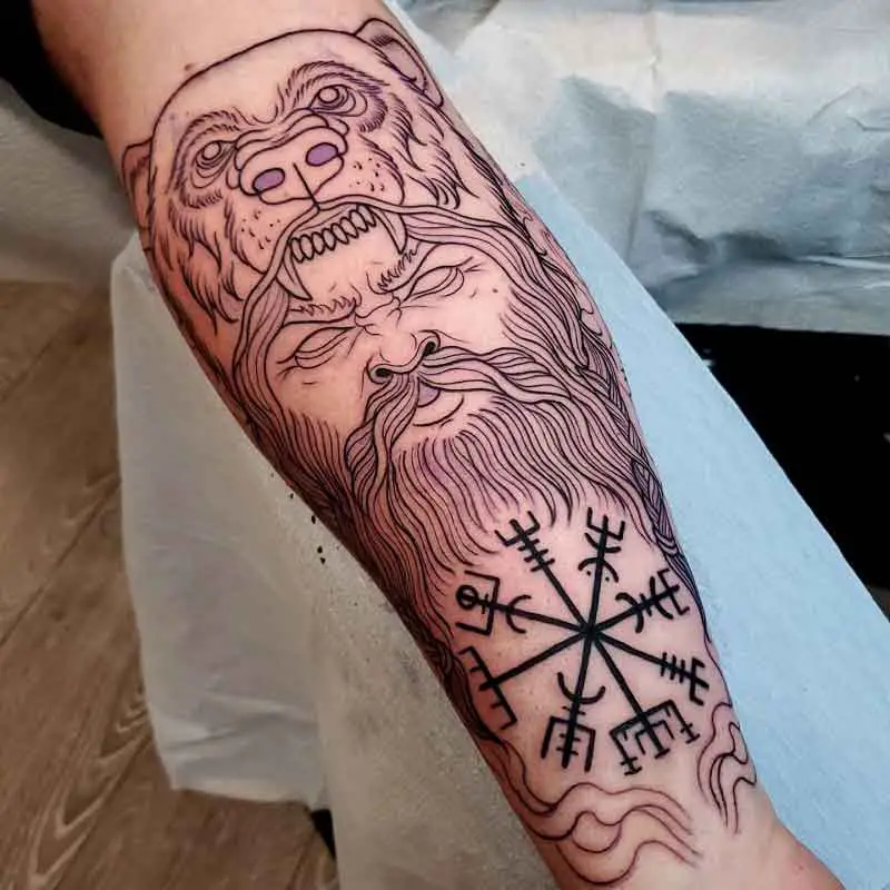 Viking Berserker Tattoo 3