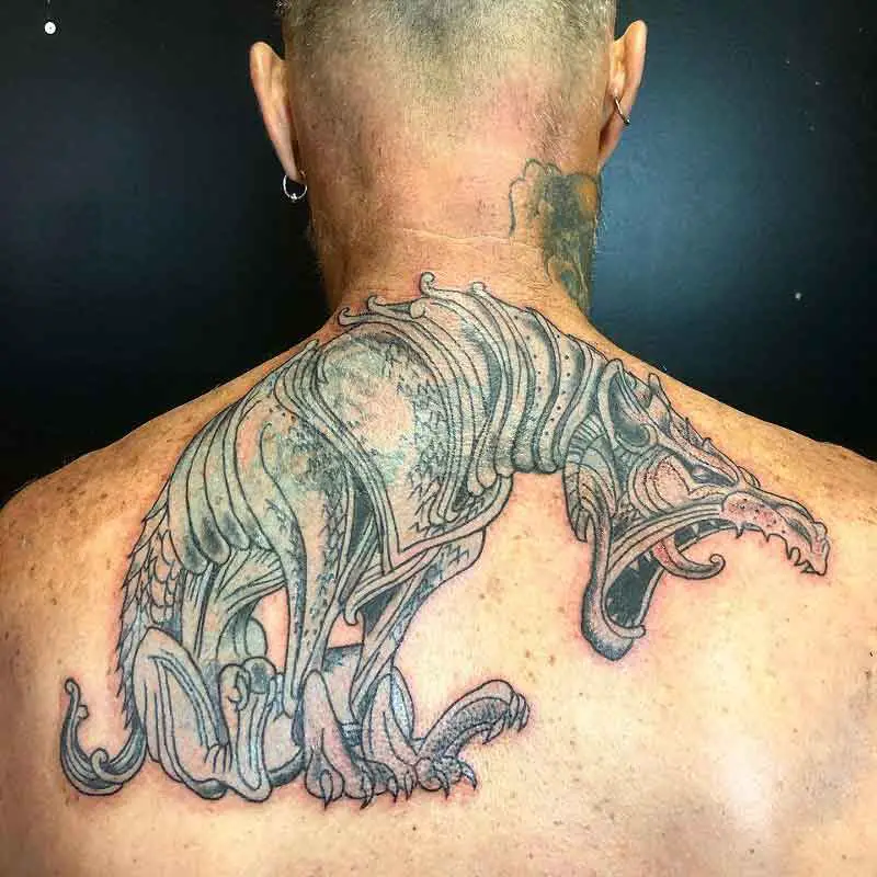 Viking Fenrir Tattoo 2