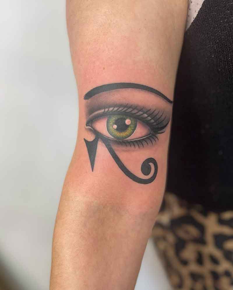 Women's Eye Of Horus Tattoo 2