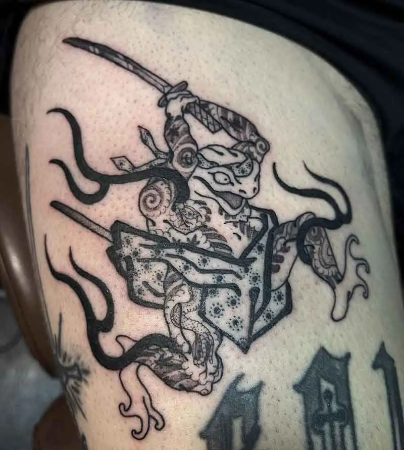 Yakuza Japanese Frog Tattoo 2