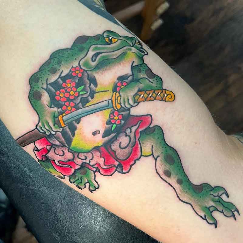 Yakuza Japanese Frog Tattoo 3