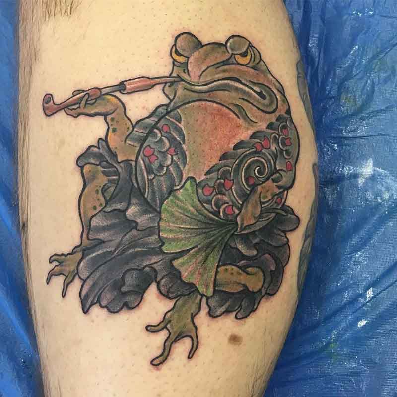 Yakuza Japanese Frog Tattoo 5