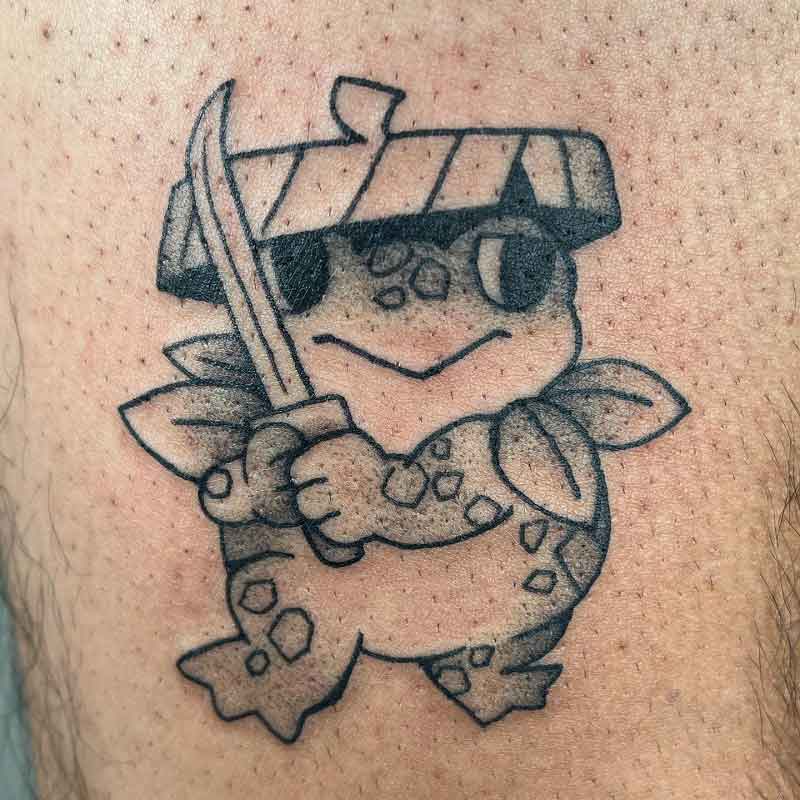 Yokai Japanese Frog Tattoo 4