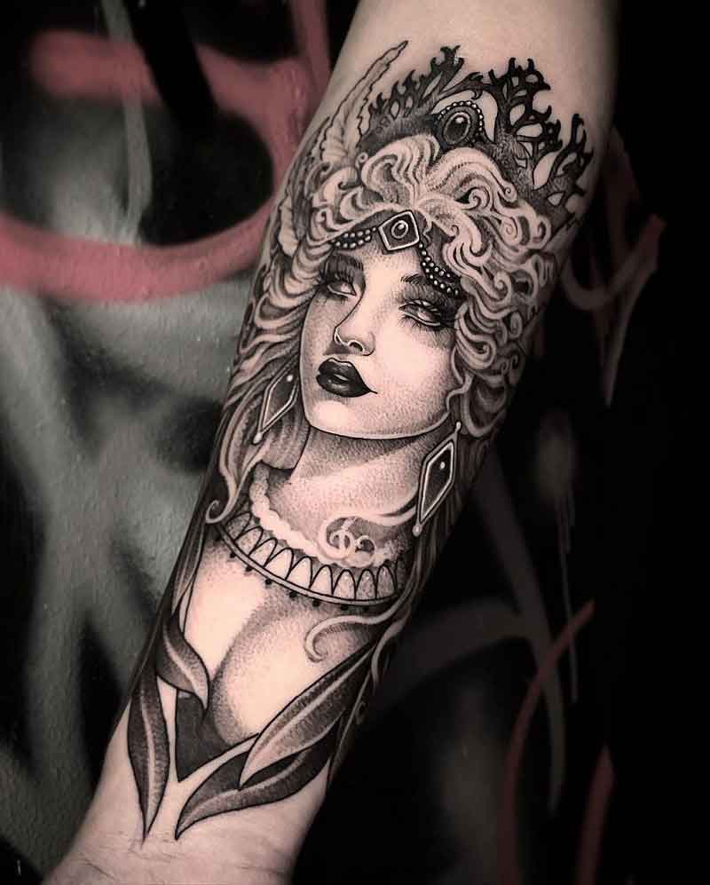 Aphrodite Goddess Tattoo 4