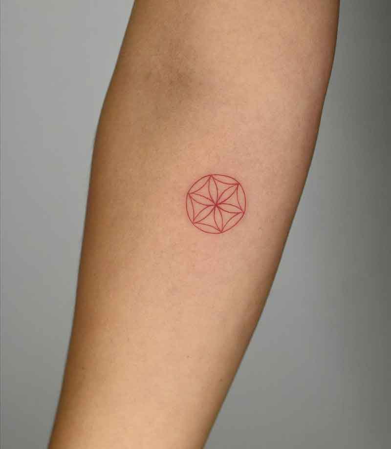 Aphrodite Symbol Tattoo 2