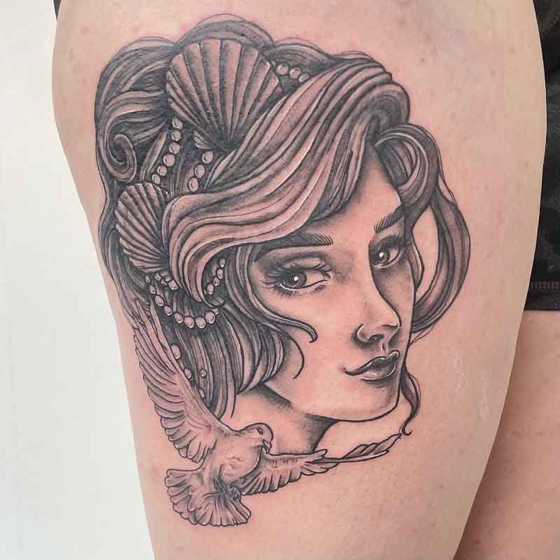 Aphrodite Tattoo Ideas 5