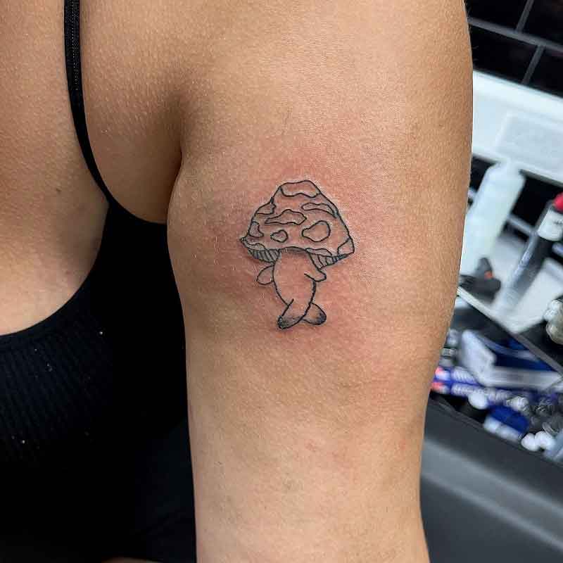 Mushroom Tattoo Designs 2