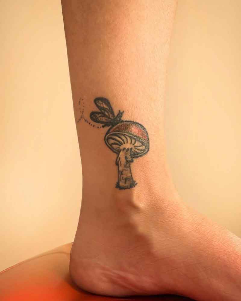 Psychedelic Mushroom Tattoo 1