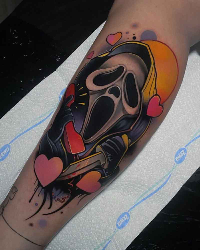 Scream Tattoo Designs 2